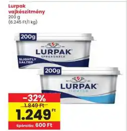 Interspar Lurpak vajkészítmény ajánlat
