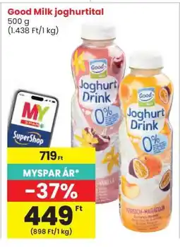 Interspar GOOD MILK Joghurtital ajánlat