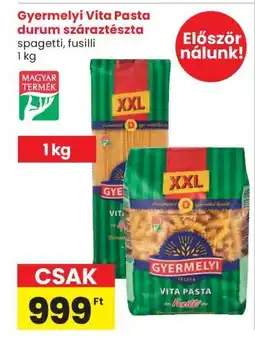 Interspar Gyermelyi Vita Pasta durum száraztészta ajánlat