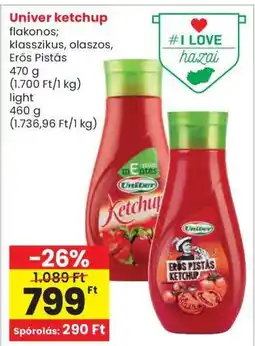 Interspar UNIVER Ketchup ajánlat