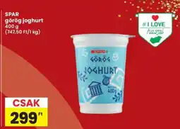 Interspar SPAR görög joghurt ajánlat
