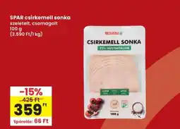 Interspar SPAR csirkemell sonka ajánlat