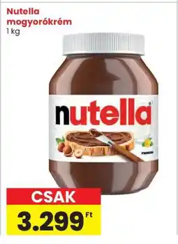 Interspar Nutella mogyorókrém ajánlat