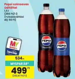 Interspar Pepsi szénsavas üdítőital ajánlat