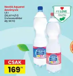Interspar Nestlé Aquarel Ásványvíz ajánlat