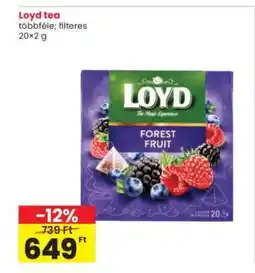 Interspar Loyd tea ajánlat