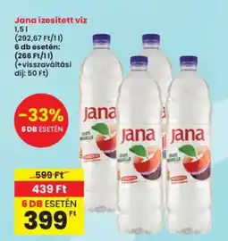 Interspar Jana ízesített víz ajánlat