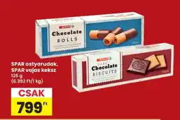 Interspar SPAR ostyarudak, SPAR vajas keksz ajánlat