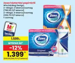 Interspar Zewa háztartási papírtörlő ajánlat