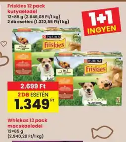 Interspar Friskies 12 pack kutyaeledel ajánlat