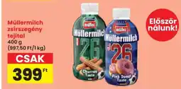 Interspar Müllermilch zsírszegény tejital ajánlat