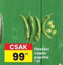 Interspar Étkézési csípős paprika ajánlat