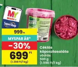 Interspar Céklás káposztasaláta vödrös ajánlat