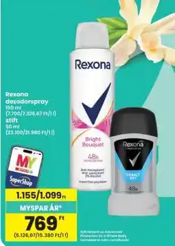Interspar Rexona dezodorspray ajánlat