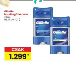 Interspar Gillette izzadásgátló zselé ajánlat