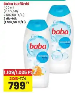 Interspar BABA Tusfürdő ajánlat