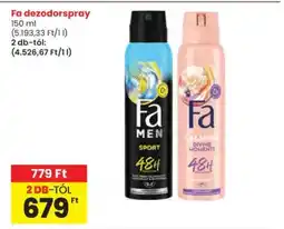 Interspar Fa dezodorspray ajánlat