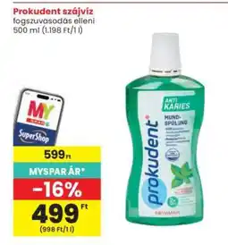 Interspar Prokudent szájvíz ajánlat