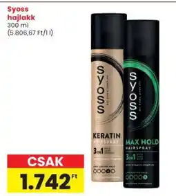 Interspar SYOSS HAJLAKK ajánlat