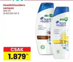 Interspar HEAD & SHOULDERS Sampon ajánlat