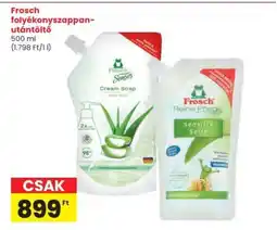 Interspar FROSCH FOLYÉKONY SZAPPAN UTÁNTÖLTŐ ajánlat