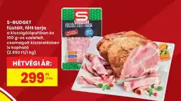 Interspar S-BUDGET füstölt, főtt tarja ajánlat