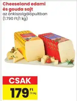 Spar Market Cheeseland edami és gouda sajt ajánlat