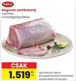 Spar Regnum Sertéskaraj ajánlat