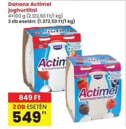Spar Market Danone Actimel joghurtital ajánlat