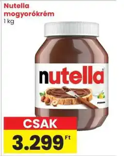 Spar Market Nutella mogyorókrém ajánlat