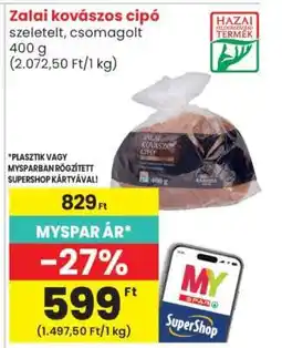 Spar Zalai kovászos cipó ajánlat