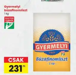 Spar GYERMELYI BÚZAFINOMLISZT ajánlat
