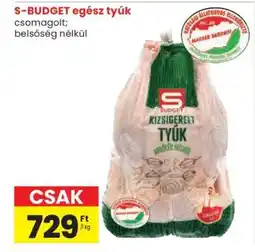 Spar S-BUDGET egész tyúk ajánlat