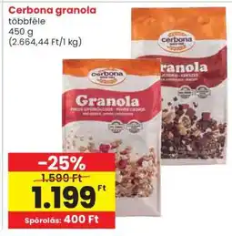 Spar CERBONA Granola ajánlat