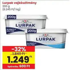 Spar Lurpak vajkészítmény ajánlat