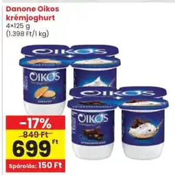 Spar DANONE Oikos krémjoghurt ajánlat