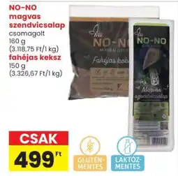 Spar NO-NO magvas szendvicsalap ajánlat