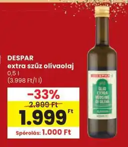 Spar DESPAR extra szűz olívaolaj ajánlat
