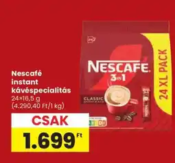Spar Nescafé instant kávéspecialitás ajánlat