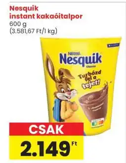 Spar Nesquik Instant Kakaóitalpor ajánlat