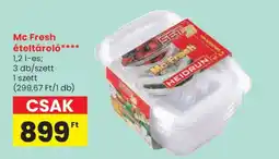 Spar Mc Fresh ételtároló ajánlat
