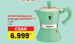 Spar Ghidini Bellexpress kotyogós kávéfőző ajánlat