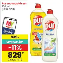 Spar PUR Mosogatószer ajánlat