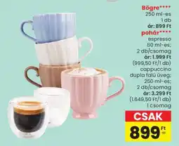 Spar Bögre ajánlat