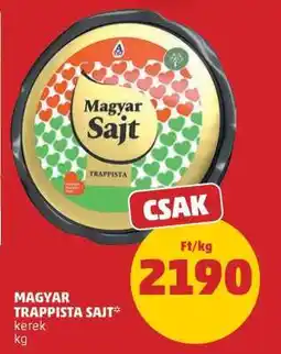 PENNY Magyar Trappista Sajt ajánlat