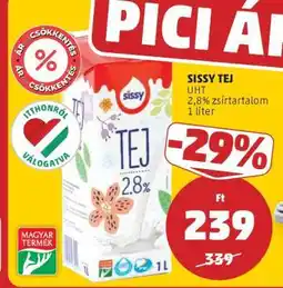 PENNY Sissy Tej ajánlat