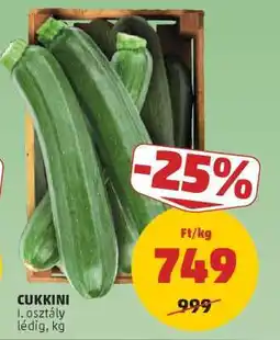 PENNY Cukkini ajánlat