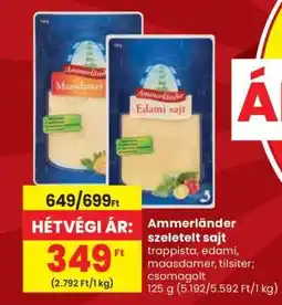 Spar AMMERLÄNDER SZELETELT SAJT ajánlat