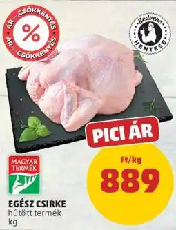 PENNY Egész csirke ajánlat
