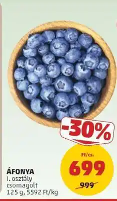 PENNY Áfonya ajánlat